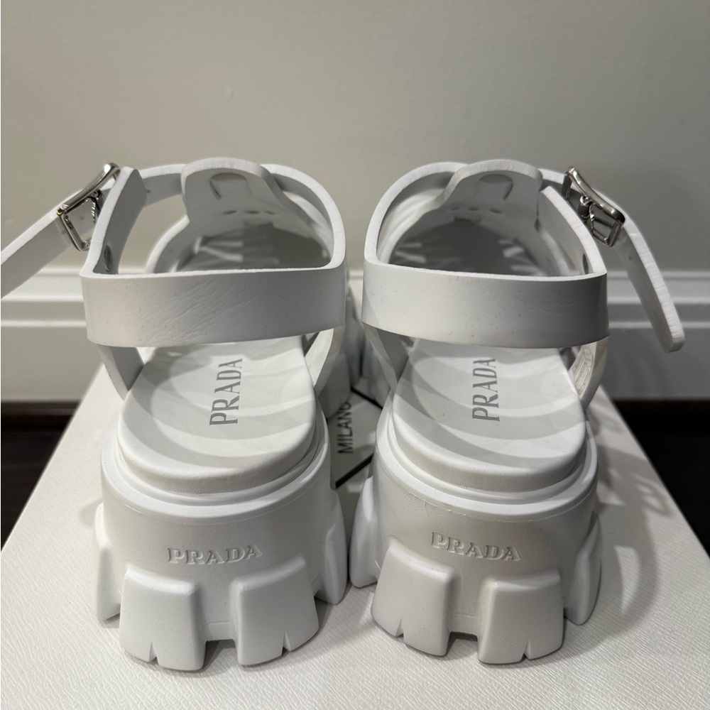 Prada Bianco Shoe Box